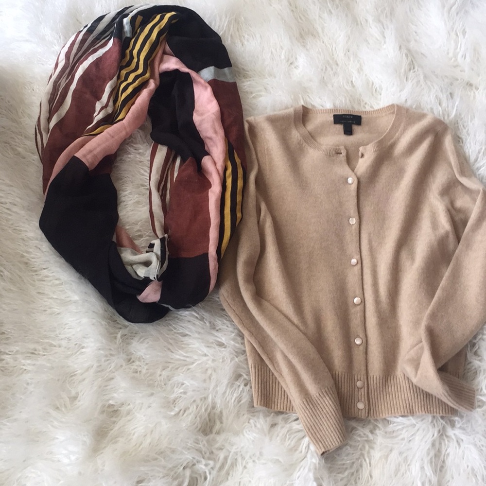 3/$20 H&M multi color infinity scarf